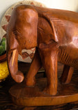 Large Vintage Wooden Indian Elephant - Penny Bizarre - 3