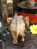 Medium Vintage Wooden Indian Elephant - Penny Bizarre - 4