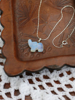 Hand Crafted Gemstone Elephant Necklace - Penny Bizarre - 3