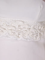 Vintage 1970s White Maxi Goddess Wedding Dress - Penny Bizarre - 5