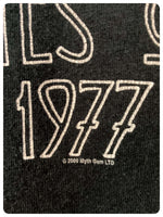 VINTAGE 2000 LED ZEPPELIN BLACK USA 1977 LOGO DESIGN GRAPHIC TEE T SHIRT M
