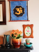 Hand Made Indian Elephant Om Batik Wall Hanging - Penny Bizarre - 6