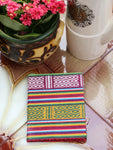 Hand Made Nepalese Bhutani Woven Fabric Notebook Pocket Book - Penny Bizarre - 1