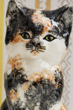 Vintage Calico Cat Ceramic Ornament - Penny Bizarre - 5