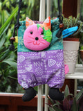 Hand Made Indian Patchwork Cat Bag - Penny Bizarre - 3