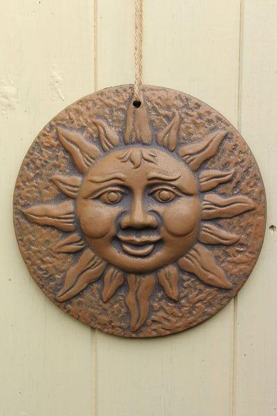 Indian Sun Ceramic Wall Plaque - Penny Bizarre - 1
