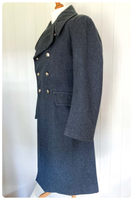 VINTAGE 60’s RAF ROYAL AIR FORCE MILITARY GREATCOAT GREAT COAT OVERCOAT 39-41L