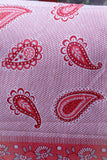 Vintage Paisley Hearts Tapestry Throw Blanket - Penny Bizarre - 3