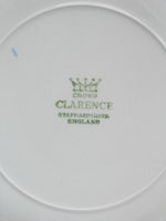 1960's Crown Clarence Geometric Pattern Dinner Plates x 2 - Penny Bizarre - 3