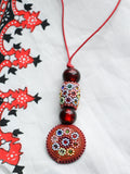 Flower Child Hand Crafted Indian Necklace - Penny Bizarre - 4