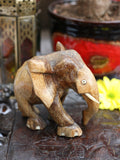 Medium Vintage Wooden Indian Elephant - Penny Bizarre - 3