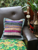 Hand Made Kilim Rag Rug Cushion Cover - Penny Bizarre - 6