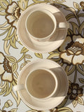 1970's Brown Floral Tea For Two - Penny Bizarre - 3