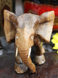 Medium Vintage Wooden Indian Elephant - Penny Bizarre - 1