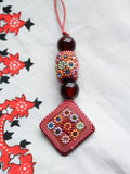 Flower Child Hand Crafted Indian Necklace - Penny Bizarre - 6