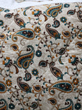 Indian Hand Made Paisley Cushion Cover - Penny Bizarre - 2
