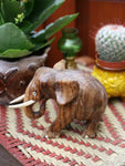 Medium Vintage Wooden Indian Elephant - Penny Bizarre - 1