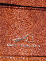 Vintage Large Tan Leather Purse - Penny Bizarre - 5