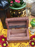 Hand-made Indian Wooden Box Triple Moon - Penny Bizarre - 3