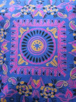Indian Hand Made Silk Mandala Alpana Cushion Cover - Penny Bizarre - 2