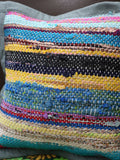 Hand Made Kilim Rag Rug Cushion Cover - Penny Bizarre - 2