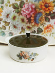 1970's Myott Floral Lidded Serving Dish - Penny Bizarre - 1