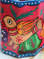 Nepalese Hand Painted Pen Holder - Penny Bizarre - 7