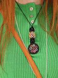 Flower Child Hand Crafted Indian Necklace - Penny Bizarre - 3