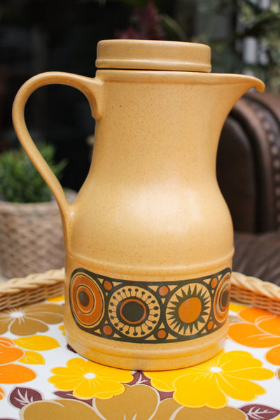1970's Kiln Craft Bacchus Coffee Pot - Penny Bizarre - 1