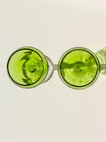 1970's Green Wine Glasses x 2 - Penny Bizarre - 2